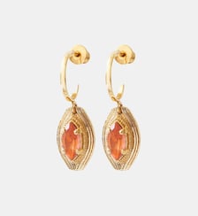 Boucles d'oreilles créoles   - Soleil Satellite