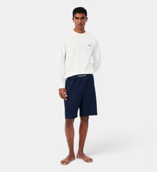 Short de pyjama straight fit molleton Lacoste