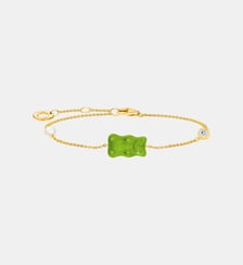 Bracelet avec Ours d'or vert Thomas Sabo