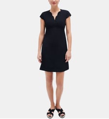 Robe structuree myra - Motif uni - Coupe cintrée Caroll