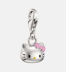 Hello Kitty Charm avec nœud rose Thomas Sabo