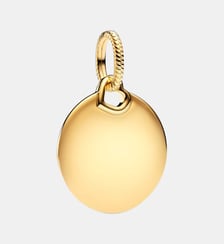 Charm Pendant Plaque Ronde Gravable Pandora