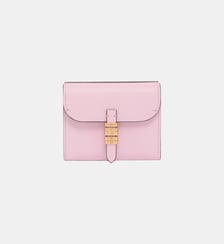 Portefeuille en cuir avec logo pinko Pinko