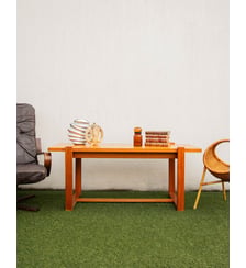 Grande table basse en pin Donna N°723- Produit chiné Debongout