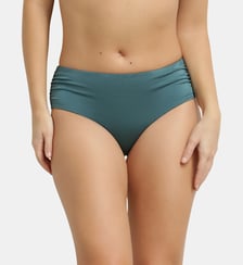 Bas de maillot de bain taille haute Glossy Dim