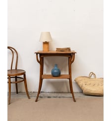 Table d'appoint en marqueterie Francine N°1101- Produit chiné Debongout