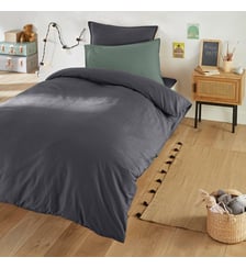 Housse de couette enfant en coton lavé La Redoute Interieurs