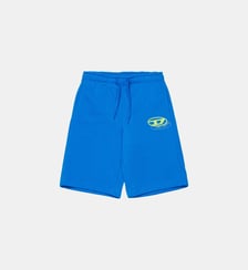 Short en molleton avec logo Diesel Kids