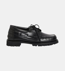 Chaussures henri en cuir Agnès b.