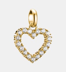 Pendentif Charm cœur avec pierres blanches Connect Thomas Sabo