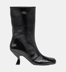 D-Amber-Bottes à cheville à bout carré couleur avec effet naplak Diesel