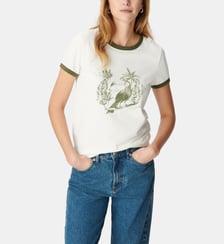 Tee-shirt col rond fantaisie Ikks
