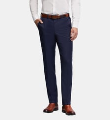 Pantalon de costume en laine regular Per Digel