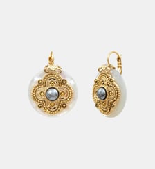 Boucles d'oreilles fines dormeuses   - Positano Satellite