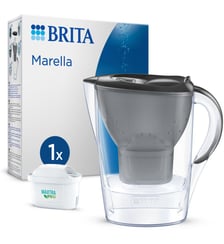 Carafe filtrante Marella graphite + 1 cartouche Maxtra Pro Brita