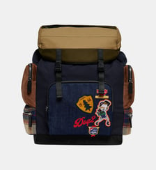 Sac à dos multipoches avec patchs décoratifs Dsquared2