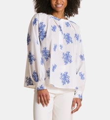 Blouse oversize brodée manches longues La Fée Maraboutée
