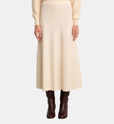 Jupe midi en maille - NALIA Pablo