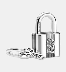 Charm Pendant Cadenas et Clé Pandora