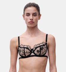 Soutien-gorge corbeille broderie florale Chantelle Pulp