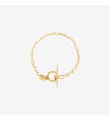 Bracelet doré onyx - roxane Caroline Najman