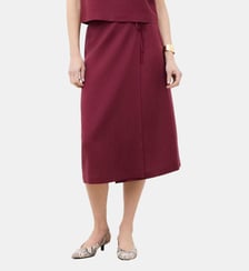 Jupe joudy - Motif uni - Coupe ajustée Caroll
