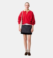 Jupe courte bi-matière Claudie Pierlot