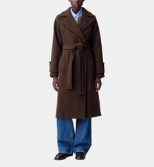 Manteau long ceinturé Claudie Pierlot