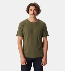 Tee-shirt maille relief rayures Ikks