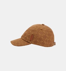Casquette en denim motif cross Sandro