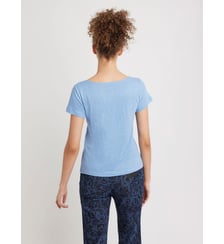 T-shirt tasmanie en jersey de lin point d'ionie Agnès b.