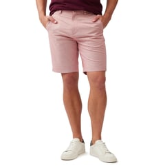 Short droit en coton stretch Gunn, 23 cms Rodd & Gunn
