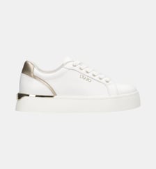 Sneakers à plateforme en cuir Liu Jo