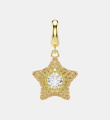 Charm Sublima, Étoile, Doré à l’or 18 carats (750/1000) Swarovski