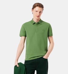 Polo droit en coton piqué stretch Paris Lacoste