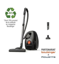 Aspirateur avec sac Silence Force 7 RO4934E0 - éco-conçu - 900W - 69 dB - filtre HEPA - fabriqué en France Rowenta