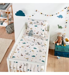 Housse de couette bébé en coton La Redoute Interieurs