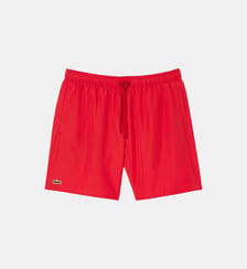 Short de bain mi-long uni Lacoste
