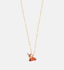 Collier pendentif faon Les Néréides