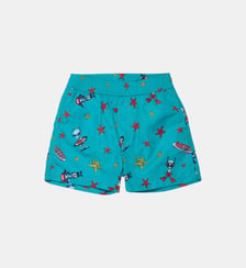 Boxer de bain à imprimé abstrait Diesel Kids