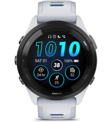 Montre connectée Forerunner 265 Music BLANC / BLEU  AMOLED GPS IP6X Garmin
