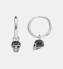 Créoles tête de mort Thomas Sabo