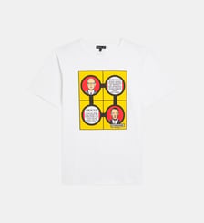 t-shirt Le Mixte en jersey de coton artistes Gilbert & George Agnès b.