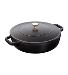 Sauteuse fonte ronde Chistera 24 cm Staub