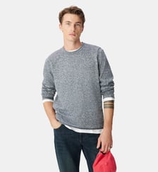 Pull tricot mouliné Ikks