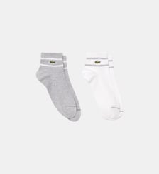 Lot de 2 paires de chaussettes rayées Lacoste