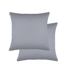 Lot de 2 taies satin de coton 120 fils Ava uni Garnier Thiebaut
