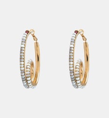 Boucles d'oreilles créoles   - Ninon Satellite