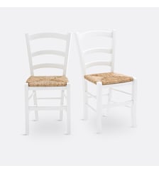 Chaise tissu coton et lin AM.PM