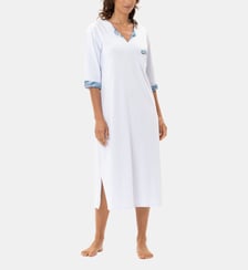 Chemise de nuit longue en coton GARDEN 211 Lingerie LE CHAT